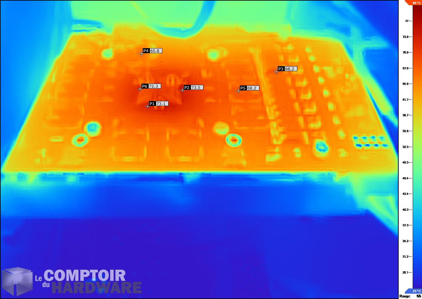 power color rx 5600 xt itx - image IR en charge