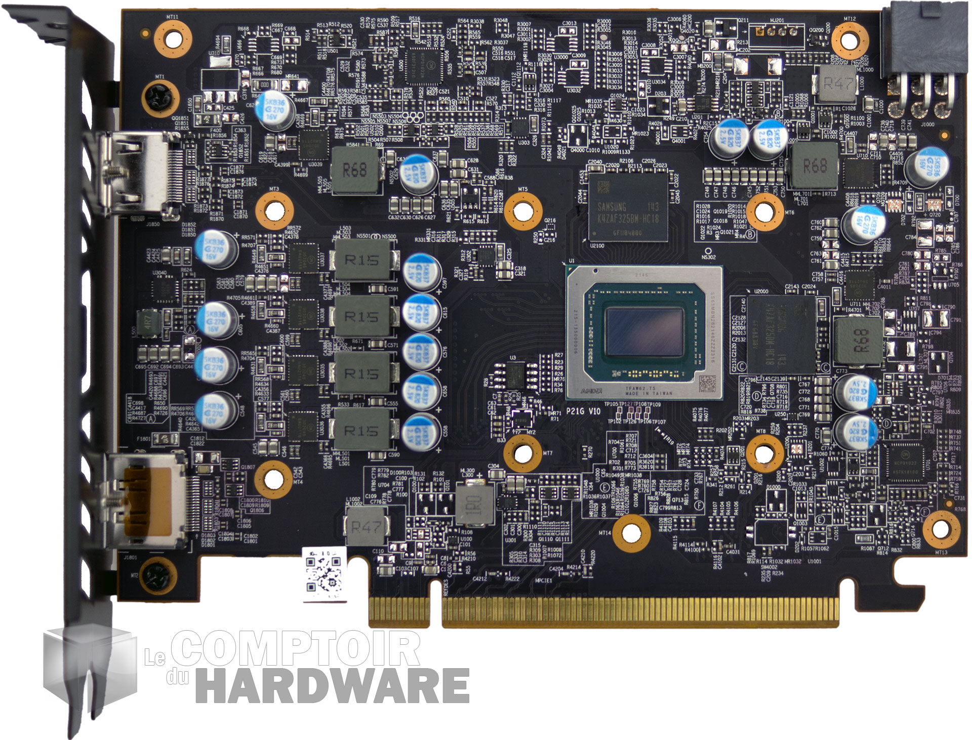 PowerColor AMD Radeon RX 6500 XT ITX Carte graphique de jeu avec