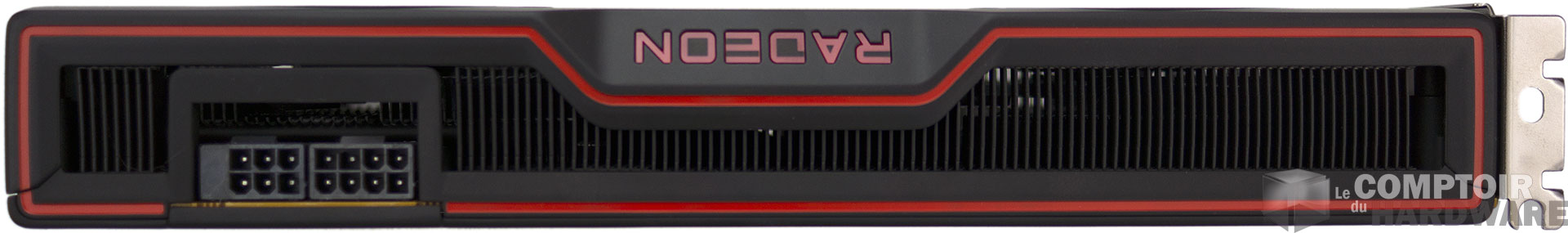 Radeon RX 6700 XT : connecteurs d'alimentation