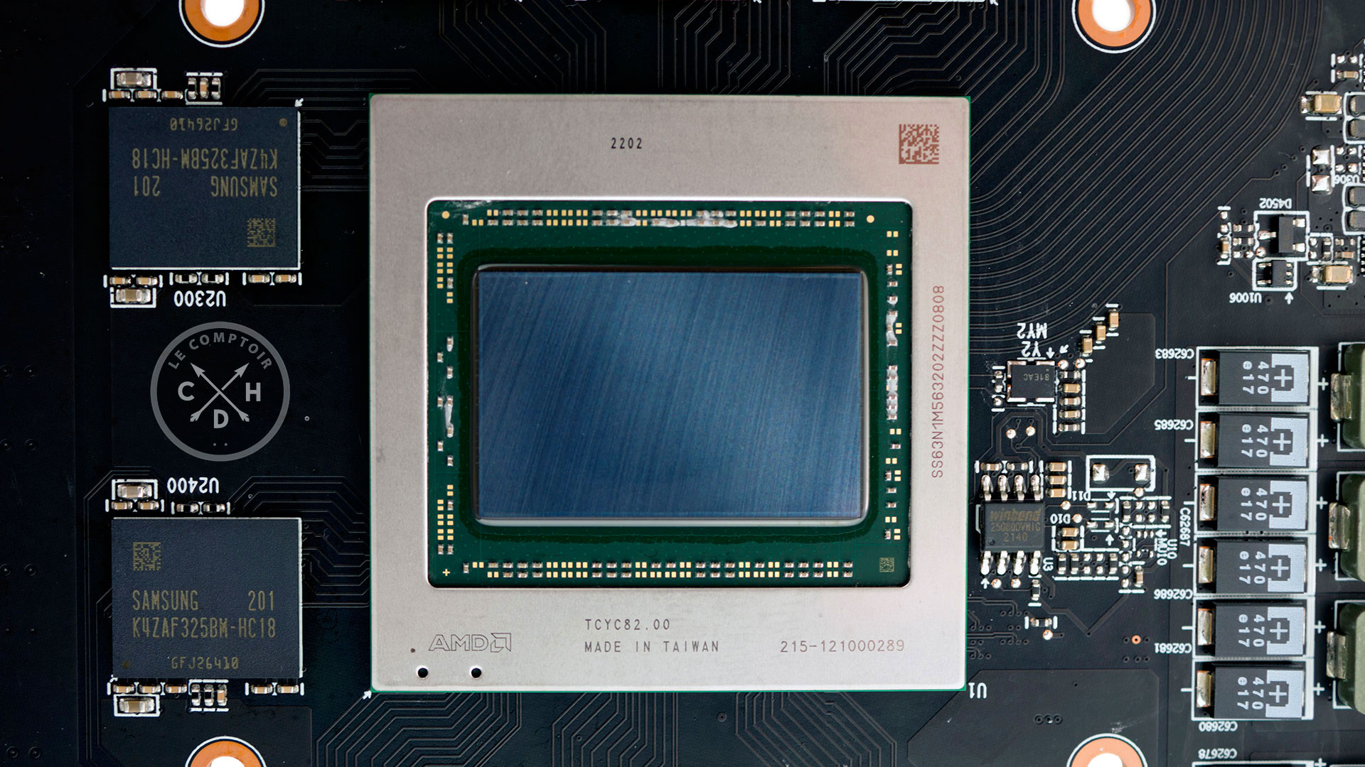 MSI RX 6950 XT Gaming X Trio : le GPU et la mémoire
