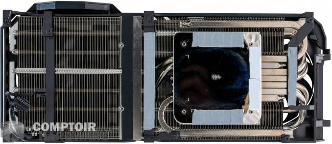 asus tuf gaming rx 6800 xt - radiateur [cliquer pour agrandir]