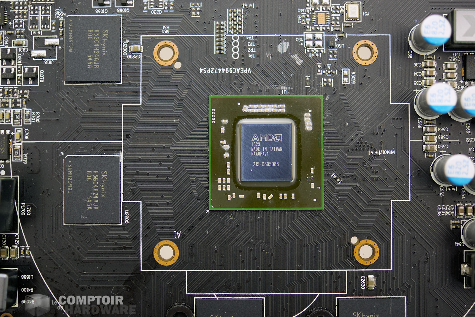 XFX RX 460 Double Dissipation : mémoire et P11