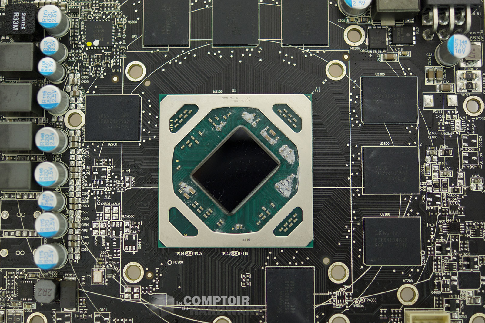 Sapphire RX 470 OC : GPU et mémoire
