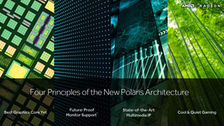 les 4 principes retenus par AMD pour l'architecture polaris [cliquer pour agrandir]