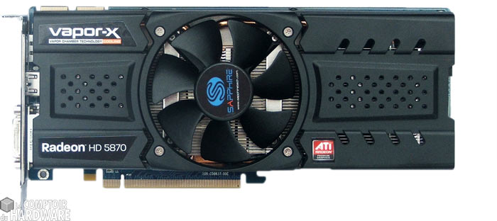 sapphire hd5870 vaporx carte recto