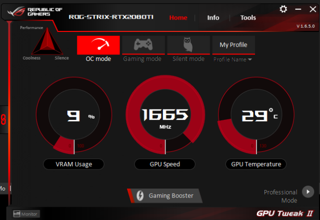 asus rog strix gaming rtx 2080 ti gpu tweak