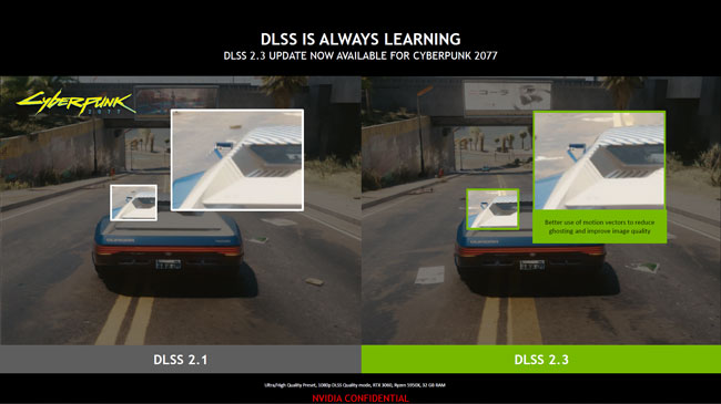 DLSS 2.3 [cliquer pour agrandir]