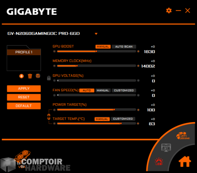 gigabyte rtx 2060 gaming oc aorus engine