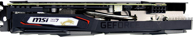 MSI GTX 1660 Ti Gaming X : connecteurs d'alimentation [cliquer pour agrandir]