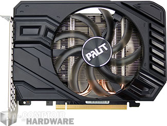 Palit GTX 1660 Ti StormX : face avant [cliquer pour agrandir]