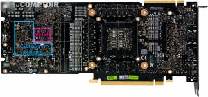 inno 3d rtx 2080 ti ichill black - pcb face arrière [cliquer pour agrandir]