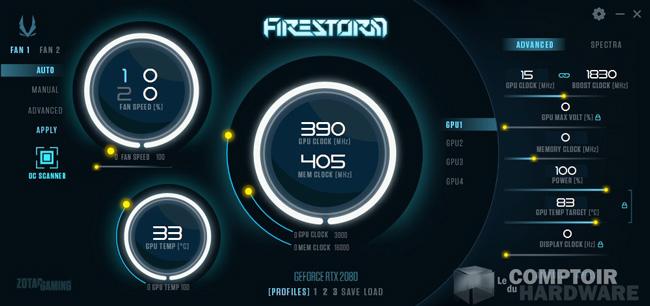 zotac rtx 2080 amp extreme firestorm