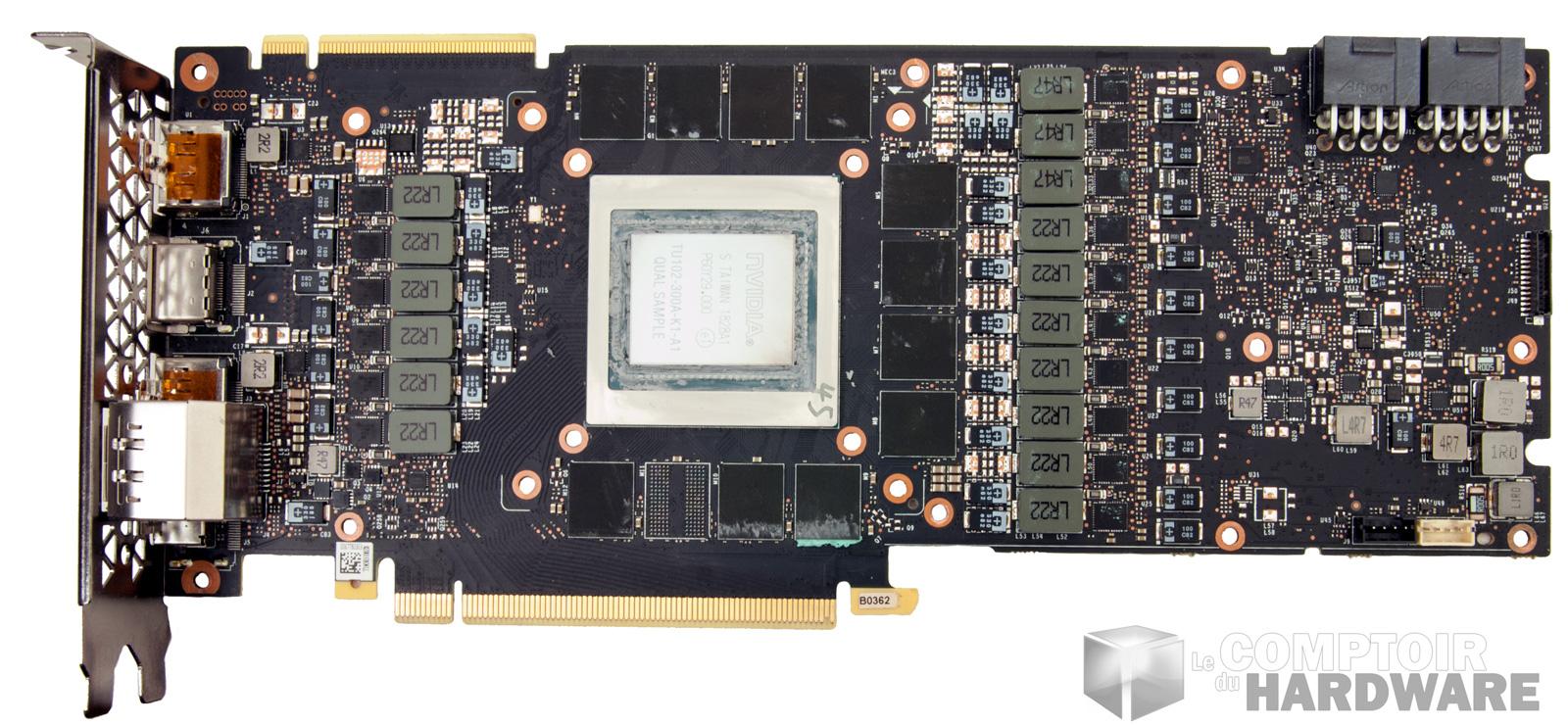 zotac rtx 2080 ti amp - pcb