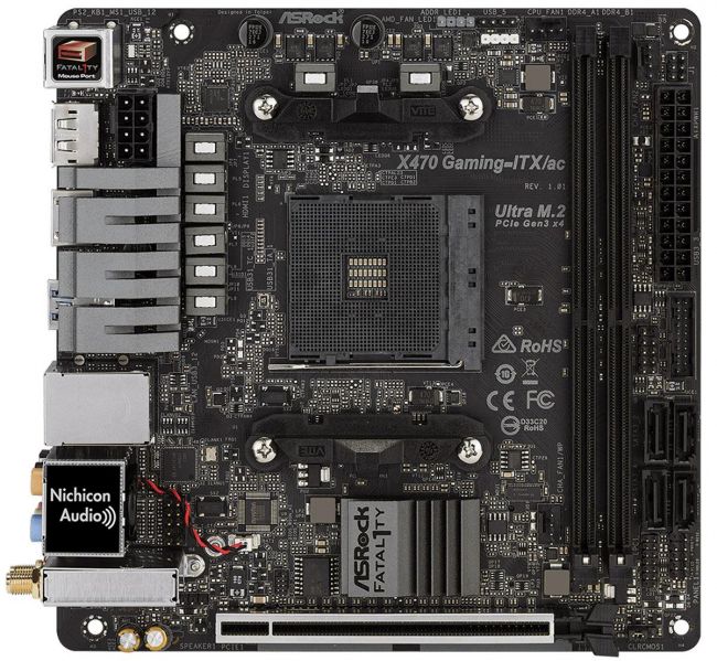 Test ASRock X470 Gaming ITX ac Le comptoir du hardware