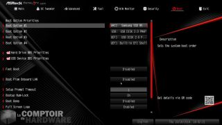 x470 gaming itx/ac - UEFI : Boot [cliquer pour agrandir]