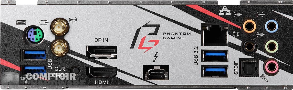 asrock phantom gaming itx backplate