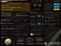 Le BIOS en mode EZ [cliquer pour agrandir]