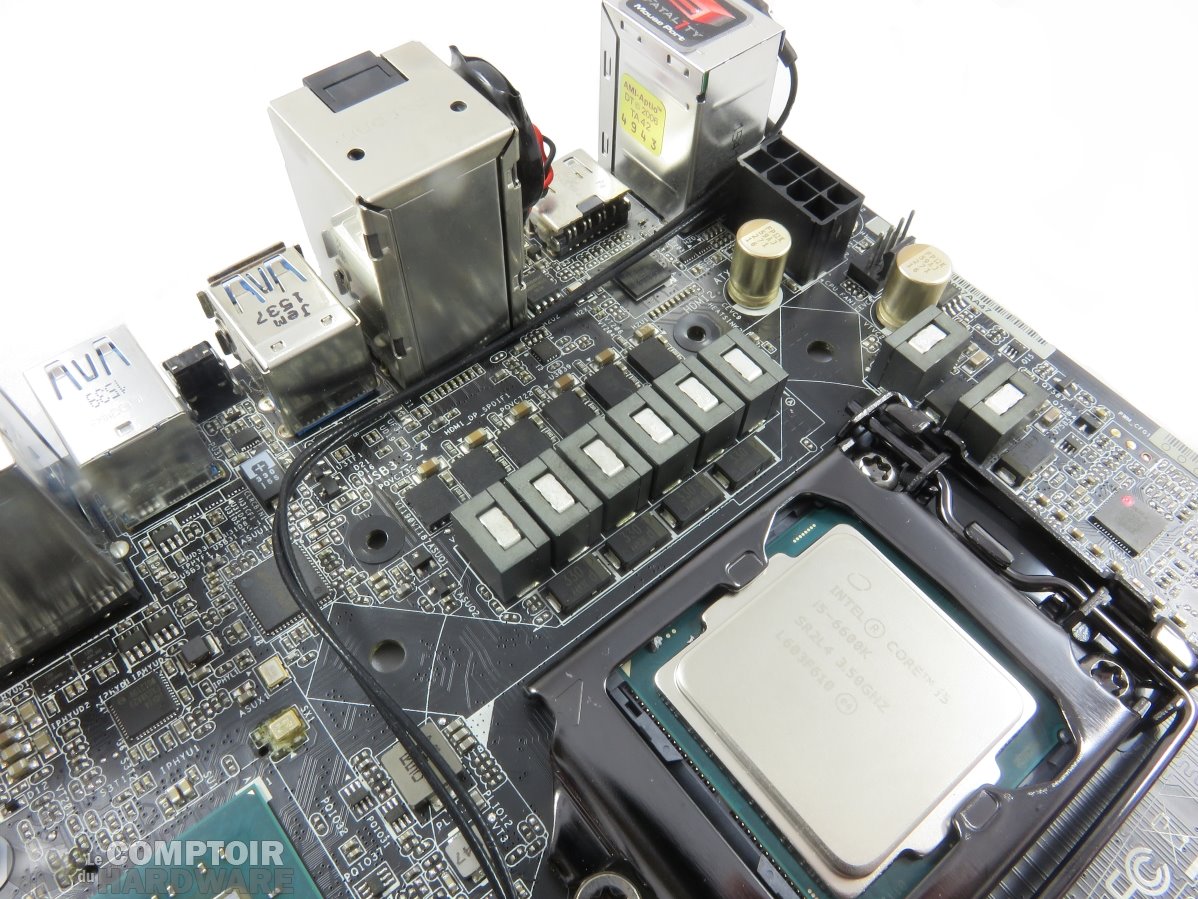 L'étage d'alimentation du CPU