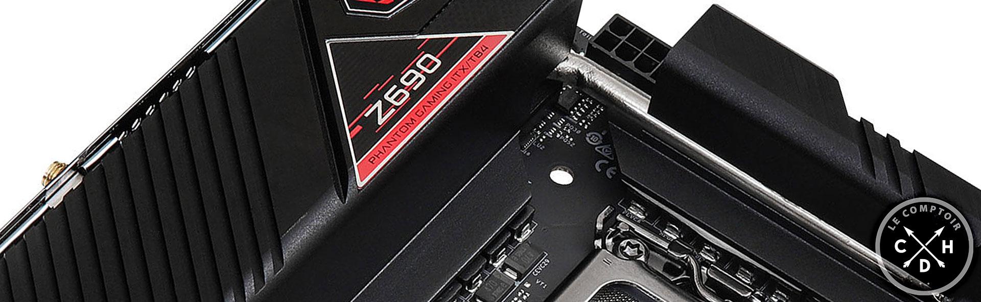 review z690 phantom gaming itx tr4