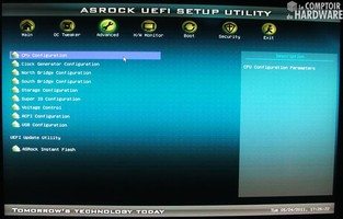 asrock p67 transformer uefi advanced [cliquer pour agrandir]