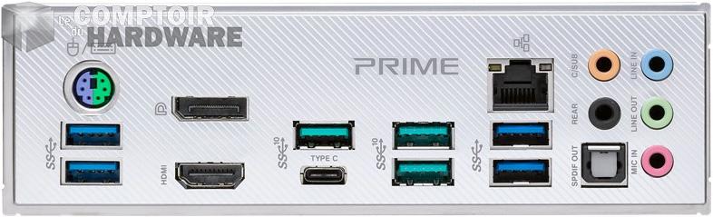 asus prime x570 pro back panel