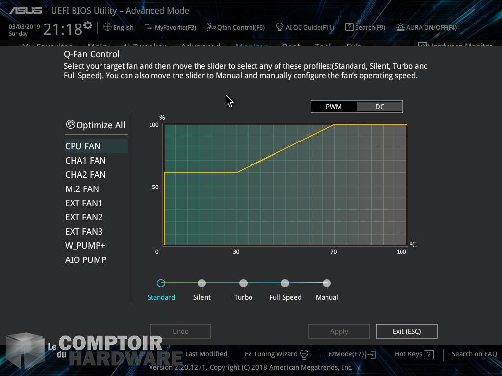 asus prime z390-a - q-fan