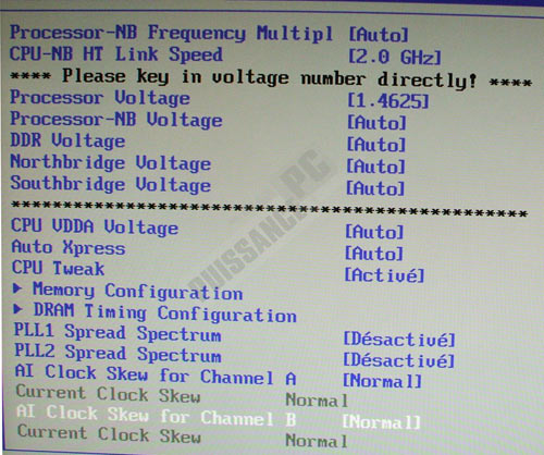 bios advanced suite m3a79t puissance pc