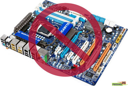 Gigabyte EP55-UD4P barrée [cliquer pour agrandir]