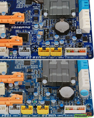 Gigabyte EP55-UD4P et P55-UD5 pcb [cliquer pour agrandir]