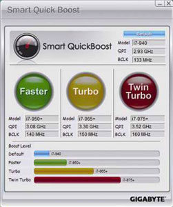Gigabyte P55-UD5 QuickBoost [cliquer pour agrandir]