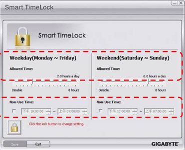 Gigabyte P55-UD5 TimeLock [cliquer pour agrandir]