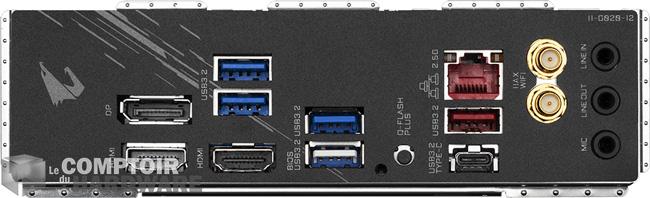 gigabyte aorus b550i pro ax backplate