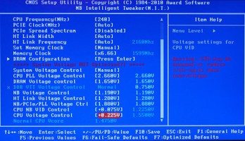 gigabyte 890fx bios mit tension [cliquer pour agrandir]