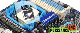 Gigabyte MA770T-UD3P AMD770 AM3 test