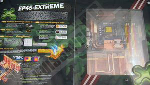 gigabyte ep45 extreme test puissance pc boite