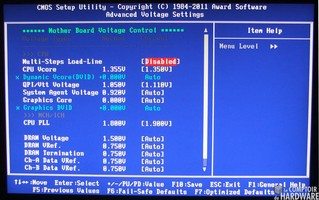 gigabyte z68xp ud4 bios mit voltage [cliquer pour agrandir]