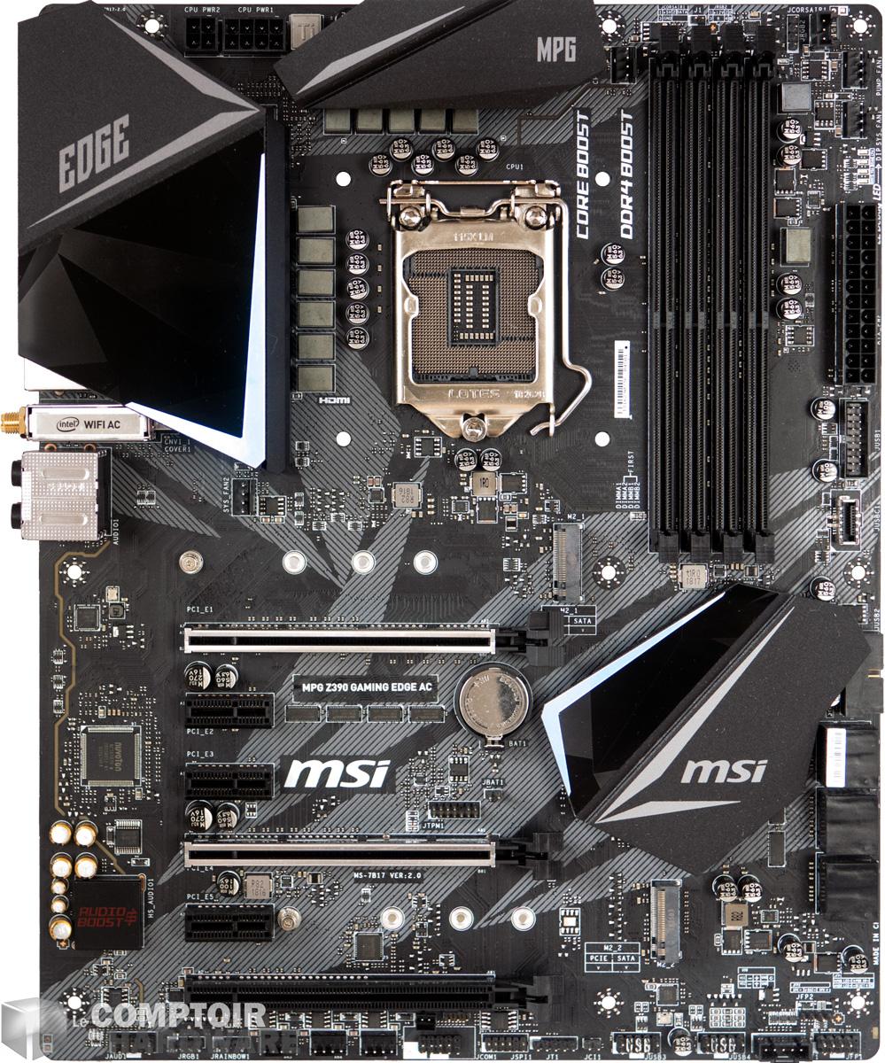 msi mpg z390 gaming edge ac face