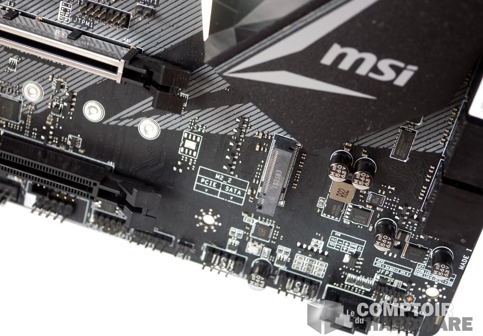 msi mpg z390 gaming edge ac - périphériques et connecteurs