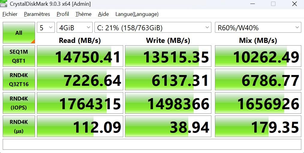 rog gr70 minipc crystaldiskmark