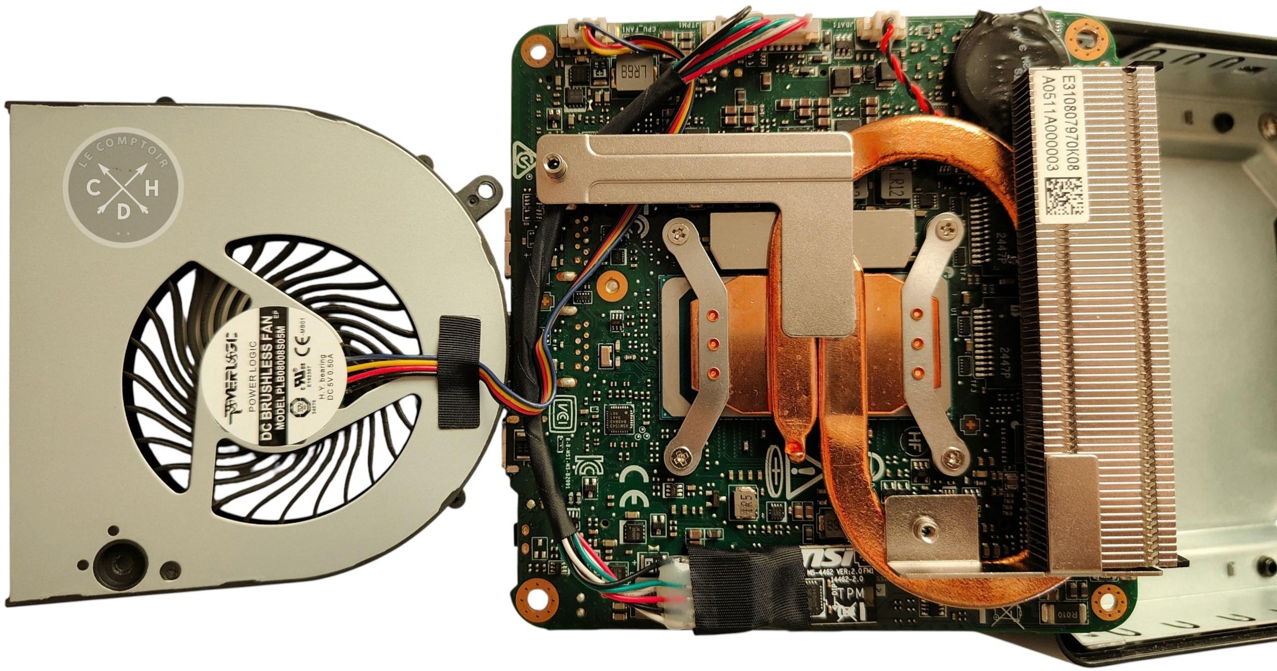 cubi nuc ai 1umg zoom cm et ventilateur