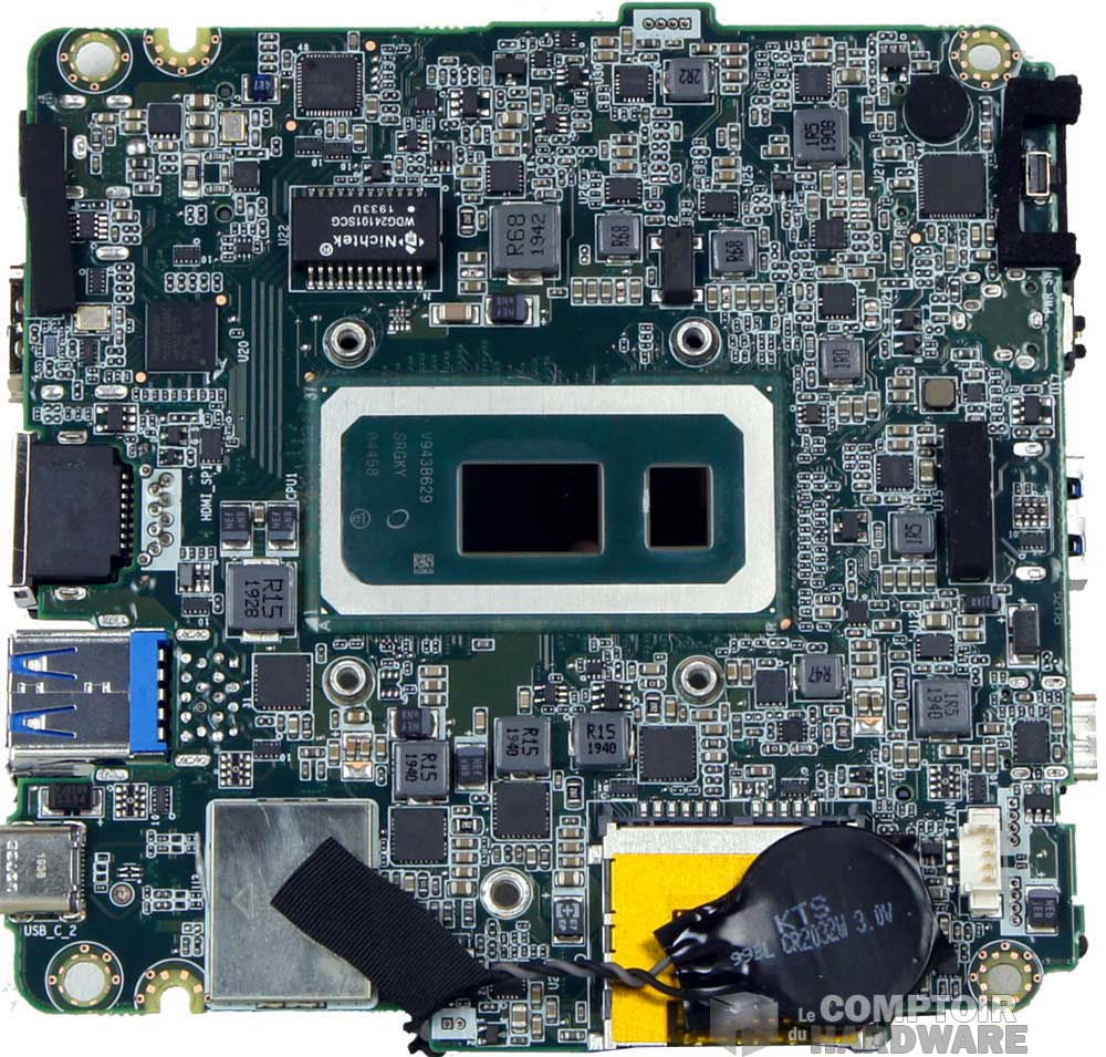Le PCB côté CPU