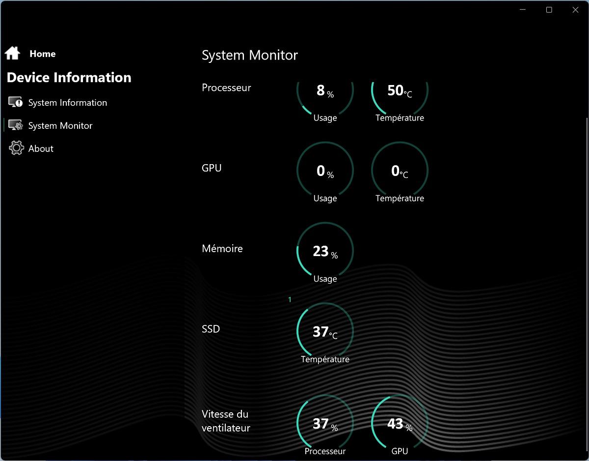 Le monitoring du PC