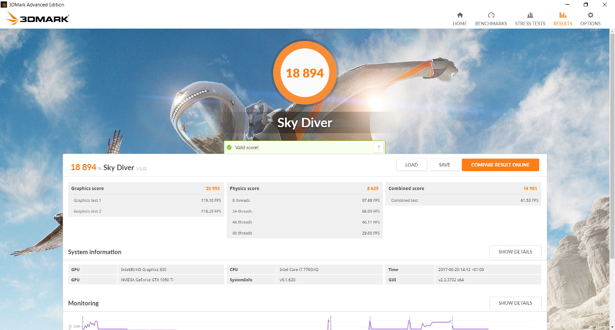 3DMark Sky Diver