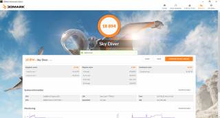 3DMark Sky Diver [cliquer pour agrandir]