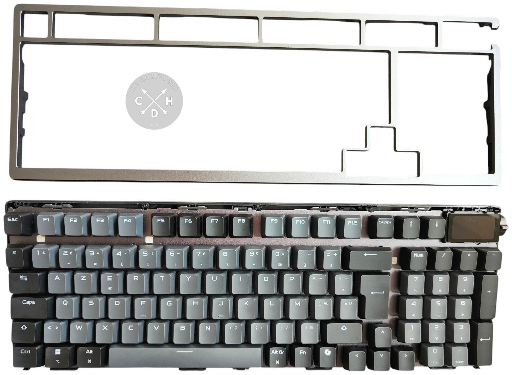 cadre clavier demontage