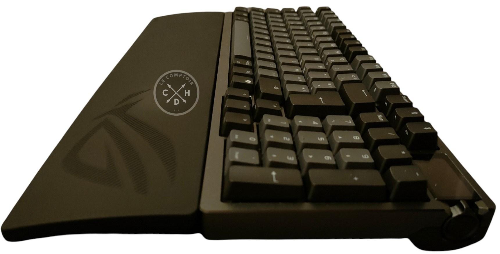 azoth 96 he clavier cote avec repose poignet