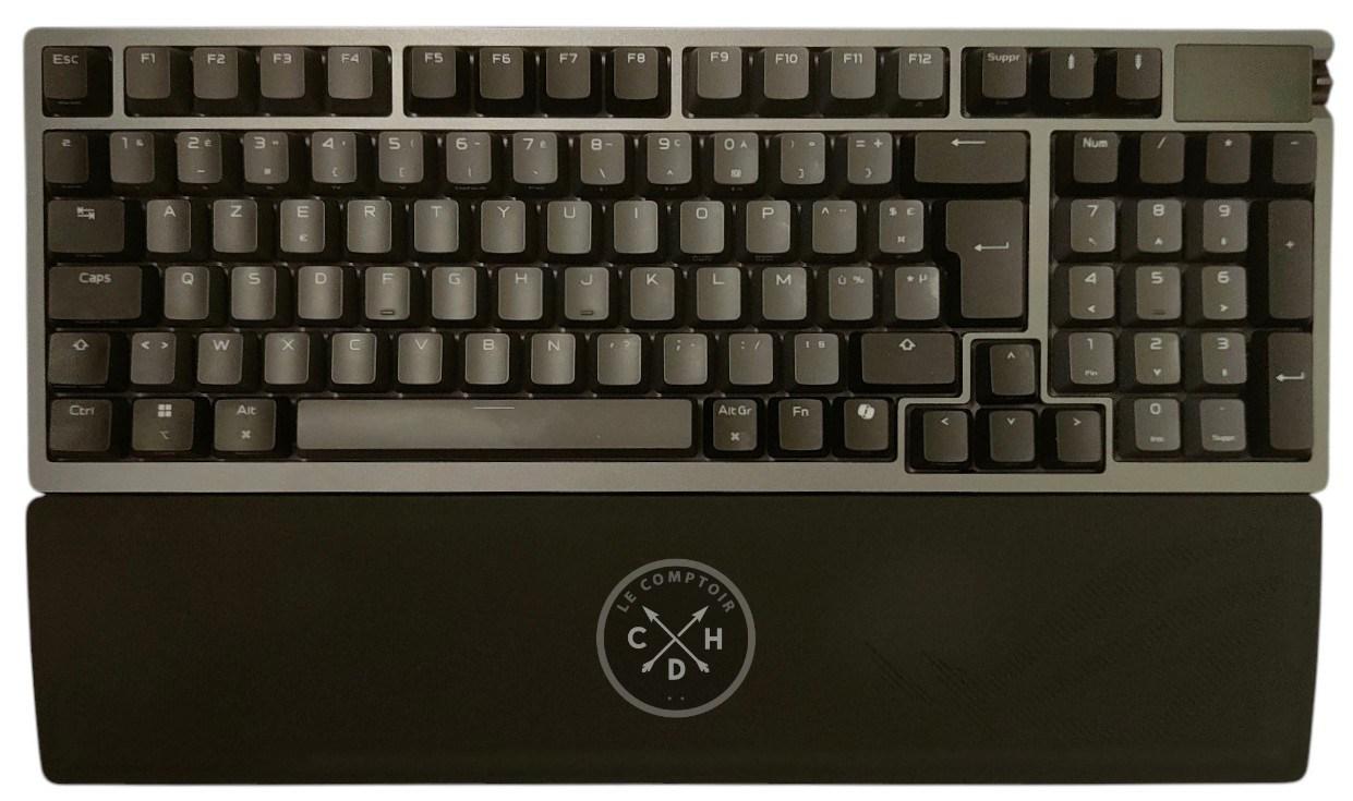 azoth 96 he clavier face avec repose poignet