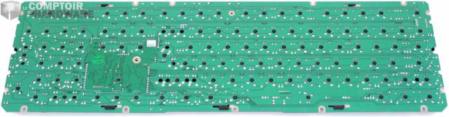 Le PCB du Cherry MX Board 6.0 de dos [cliquer pour agrandir]