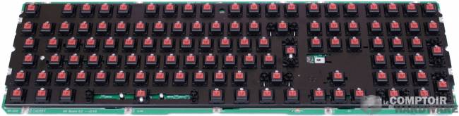 Le PCB du Cherry MX Board 6.0 de face [cliquer pour agrandir]