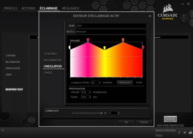 Corsair K65 RGB RAPIDFIRE [cliquer pour agrandir]